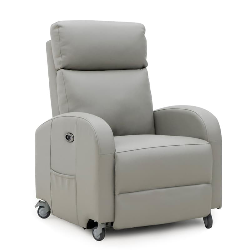 Geeksofa Leather Power Recliner Chair