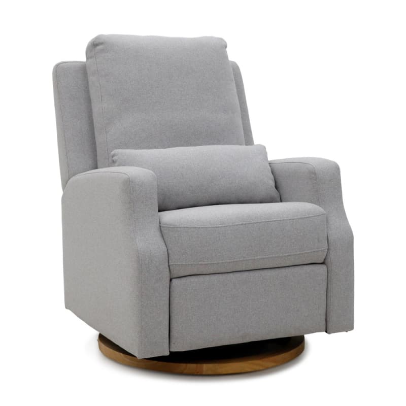 8036PF Geeksofa Fabric Power Recliner Chair with Rocking & Swivel