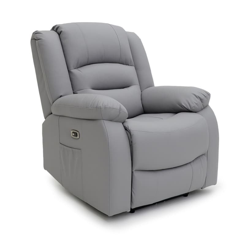 8198PL Geeksofa Leather Power Recliner Chair