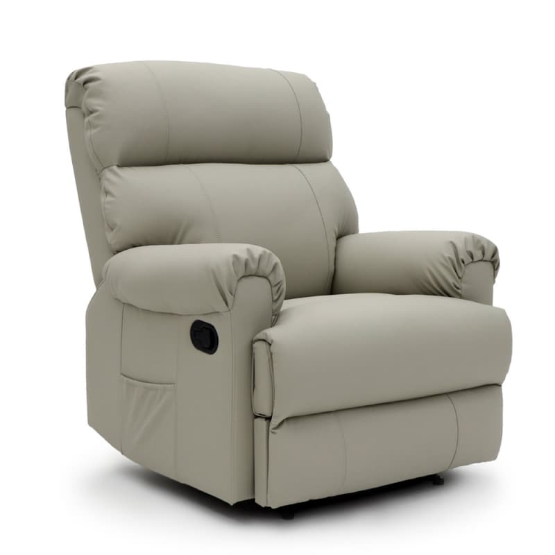9047ML Geeksofa Leather Manual Recliner Chair