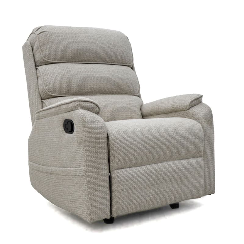 9164MF Geeksofa Fabric Manual Recliner Chair