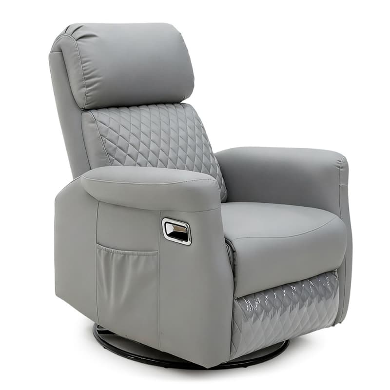 9167ML Leather Manual Recliner Chair