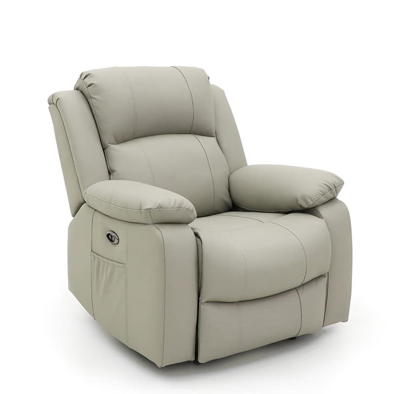 9173PL Geeksofa Leather Power Recliner Chair