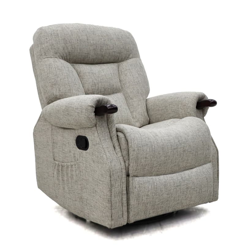 9177MF Geeksofa Fabric Manual Recliner Chair