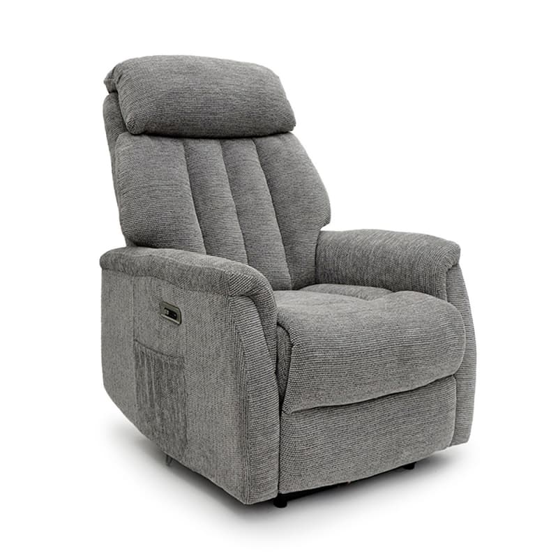 9180PF Geeksofa Fabric Power Recliner Chair