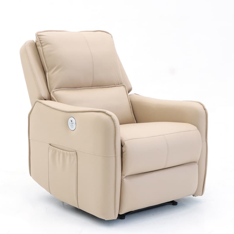 9186PM Geeksofa Microfiber Power Recliner Chair with Massage
