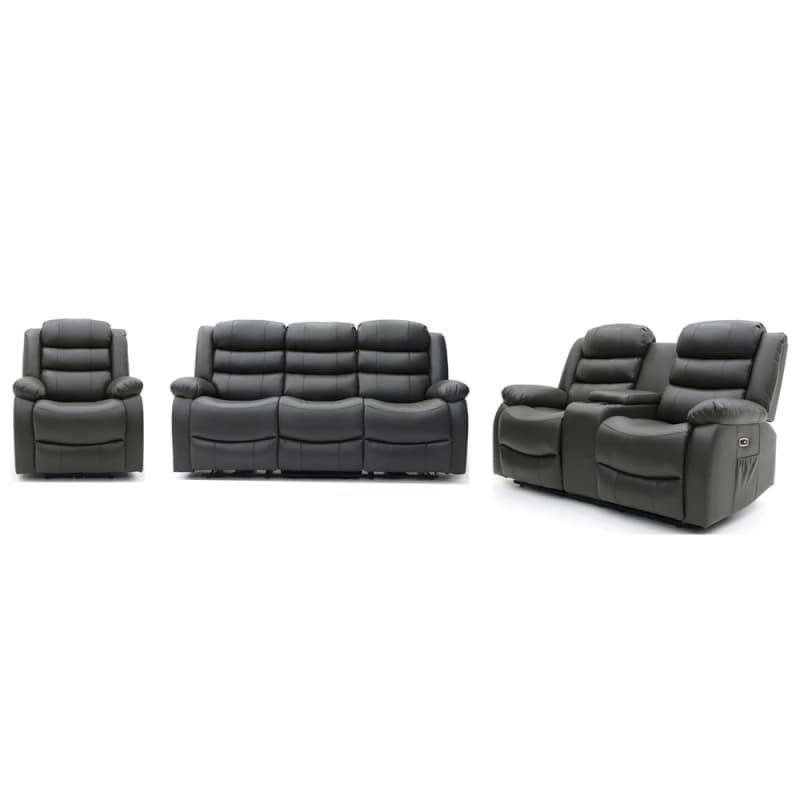 9204PL Leather Power Motion Recliner Sofa Set