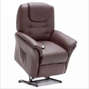 LEÐUR POWER LIFT RECLINER STÓLL