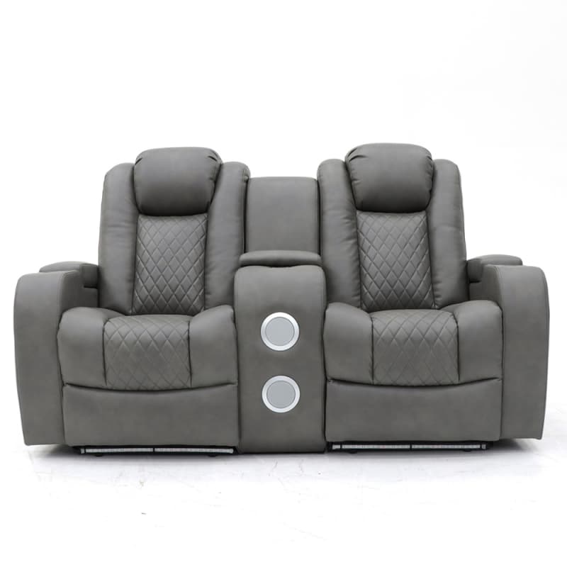 9107PL Geeksofa 2 Seater Home Theater Recliner Seating
